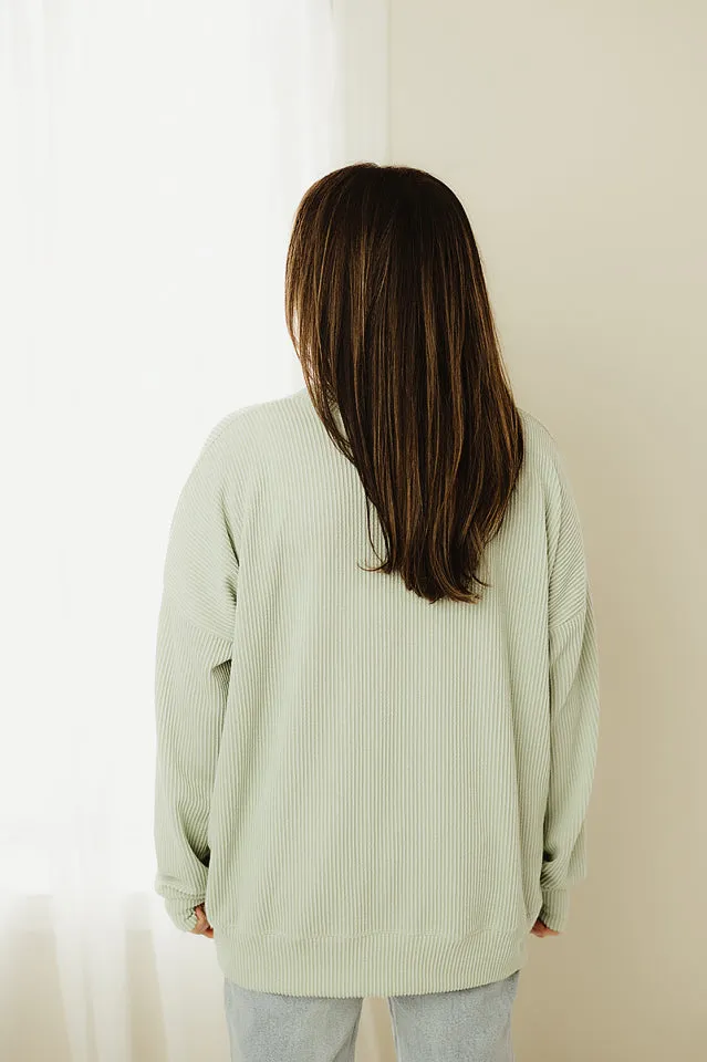 Oversized Two Tone Pullover