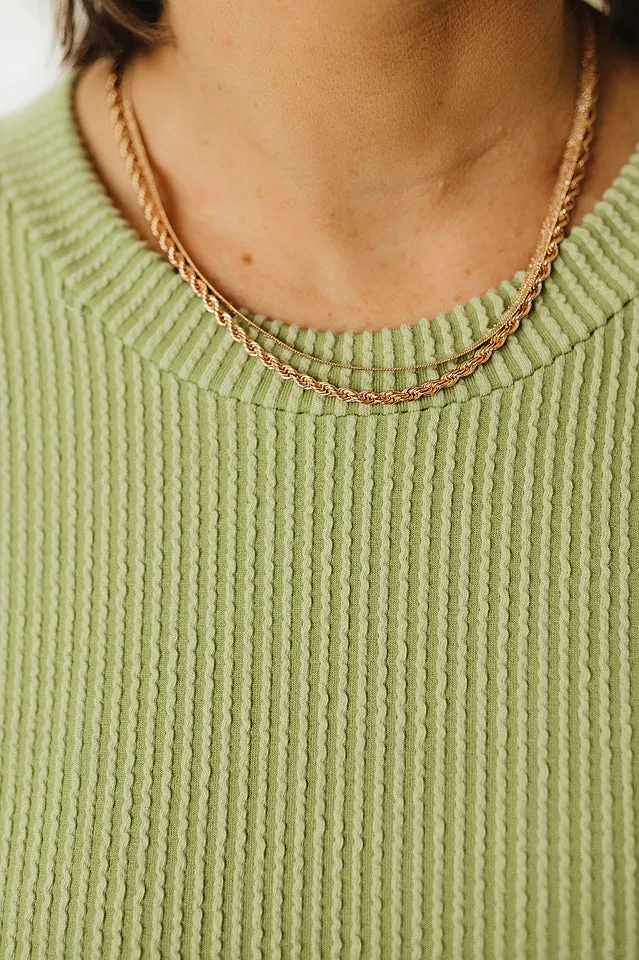 Oversized Two Tone Pullover