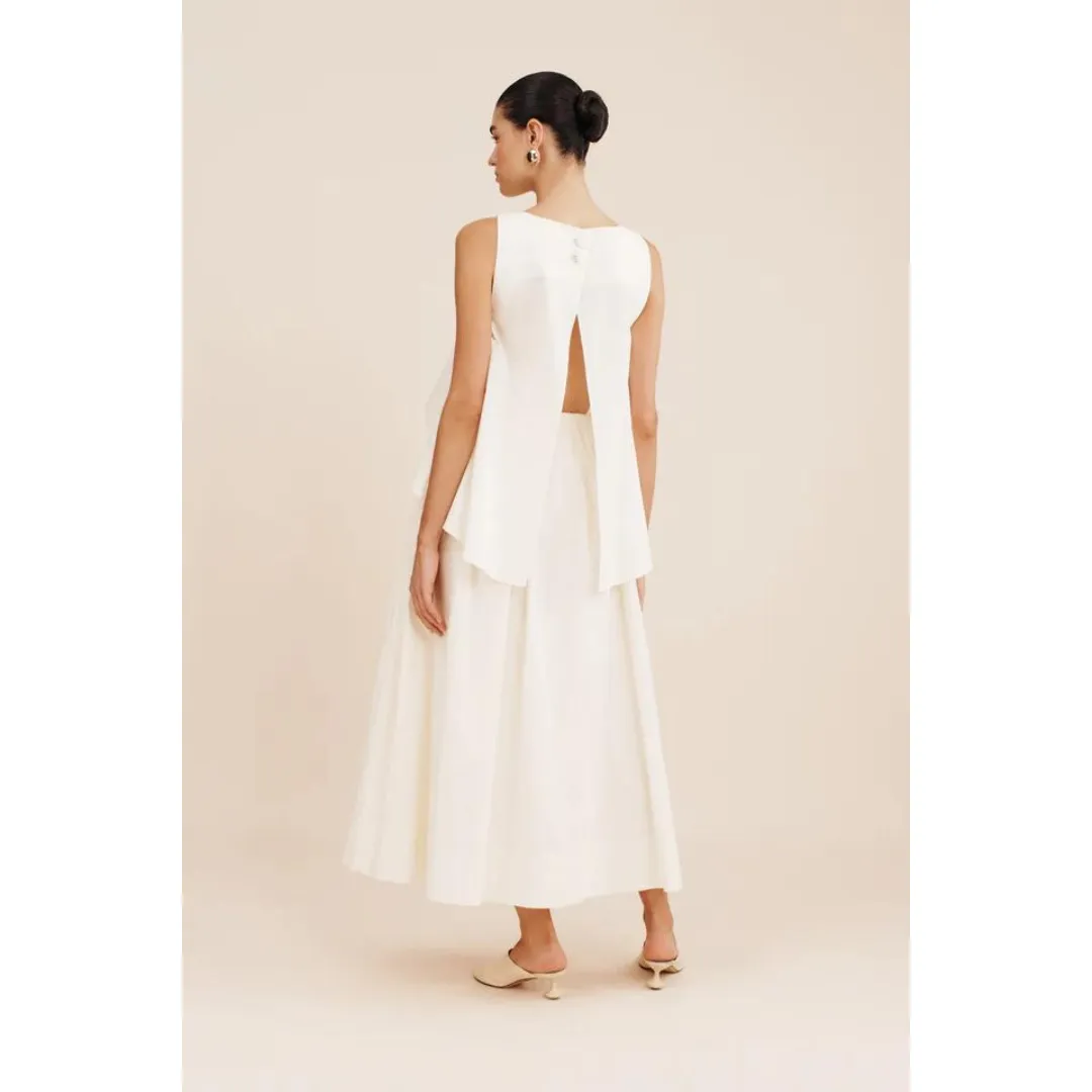 POSSE Lucas Skirt, Cream