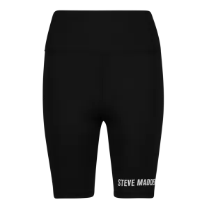 QUINN BLACK BIKER SHORTS