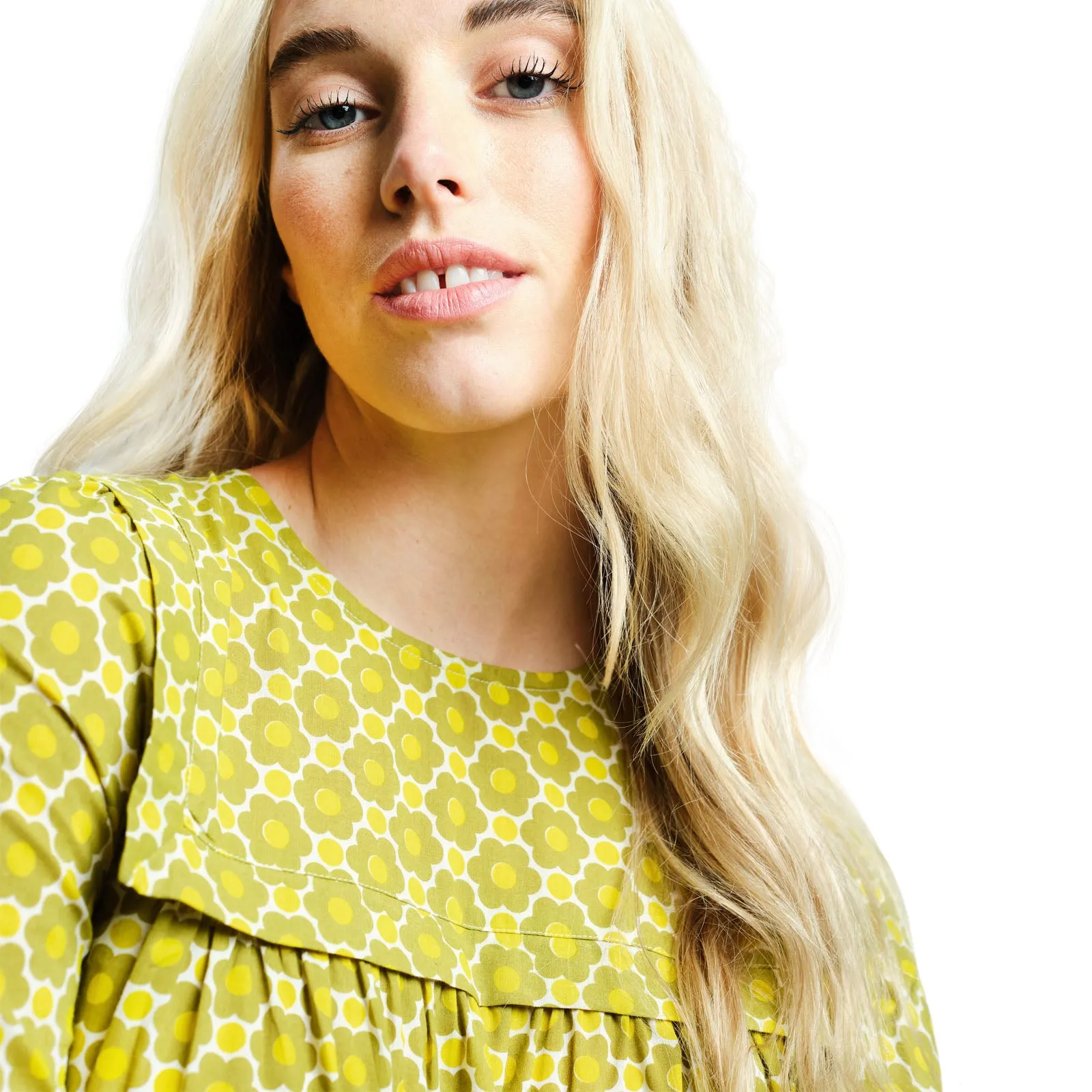 Regatta Womens Orla Kiely Long Sleeve Bib Collar Blouse Top