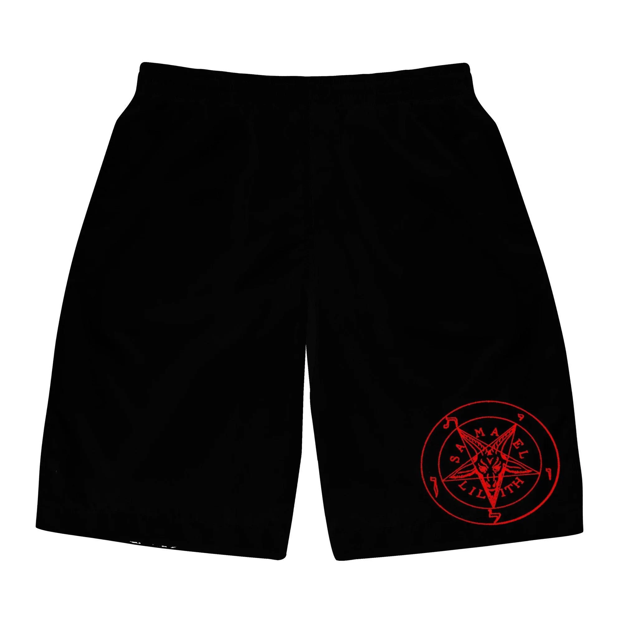 Satanic Sigil of Baphomet (Infernal Union) Men's Board Shorts