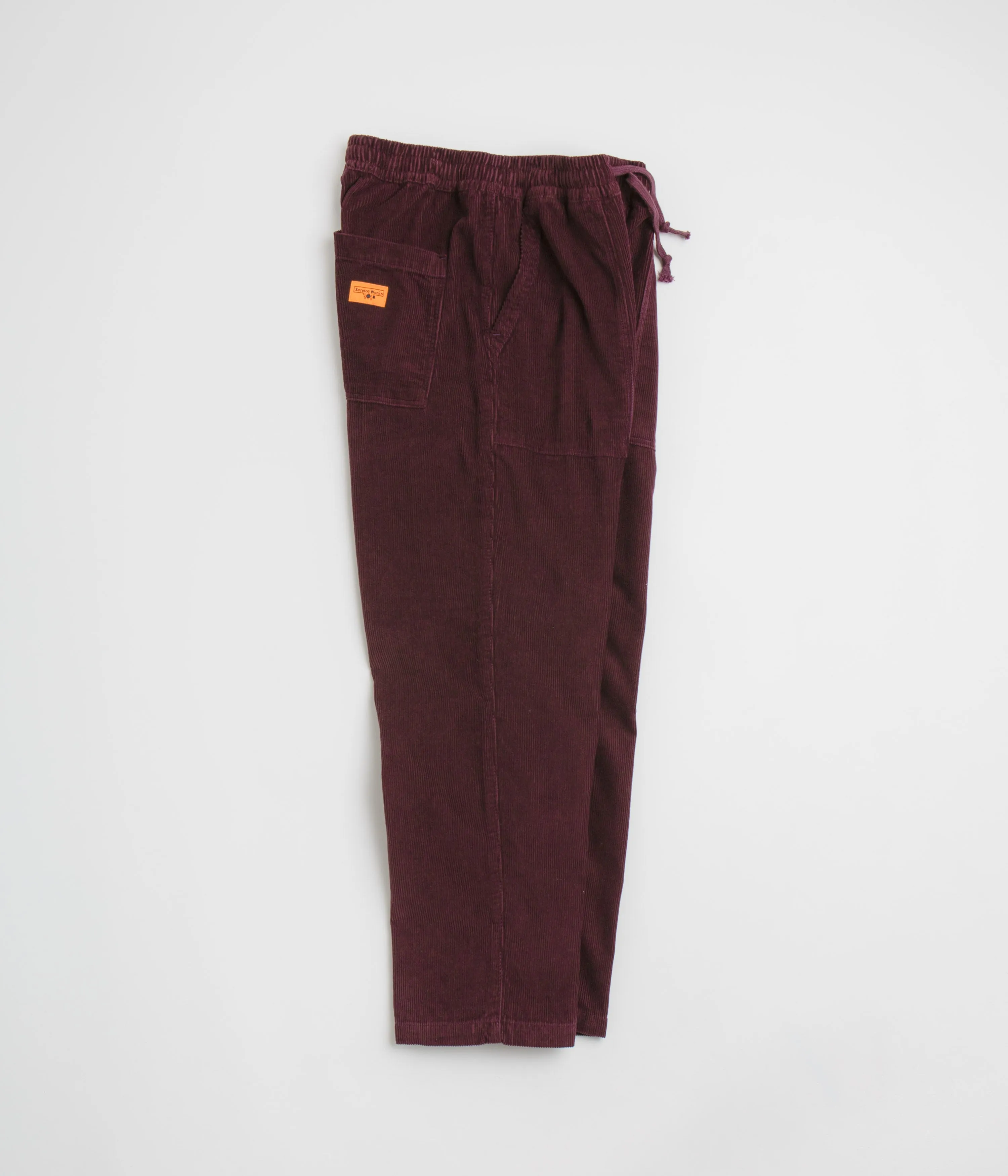 Service Works Classic Corduroy Chef Pants - Plum