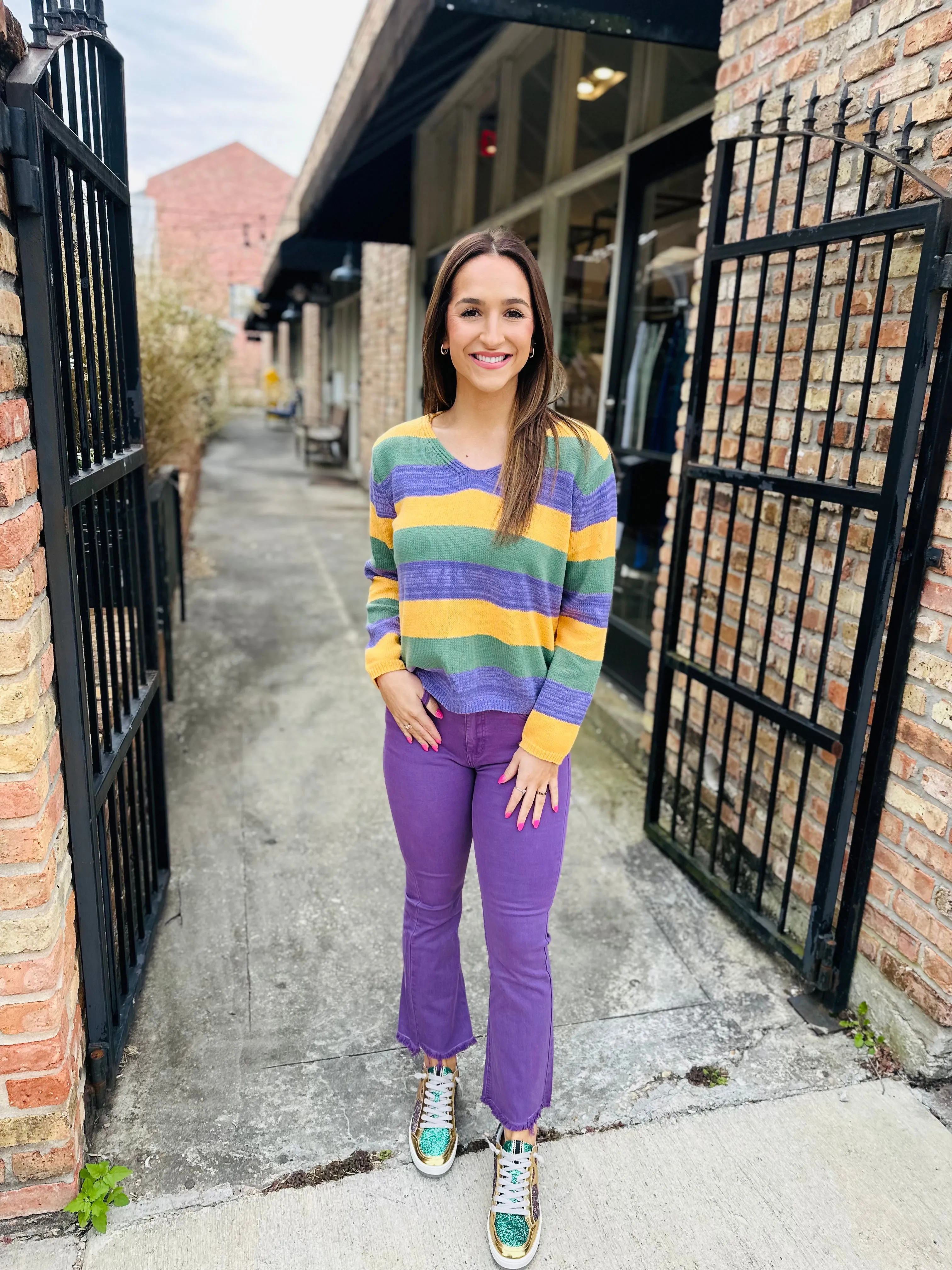 St. Claude Stripe MG Sweater