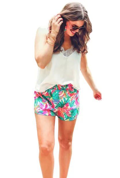 Summer Dreaming Tropical Shorts