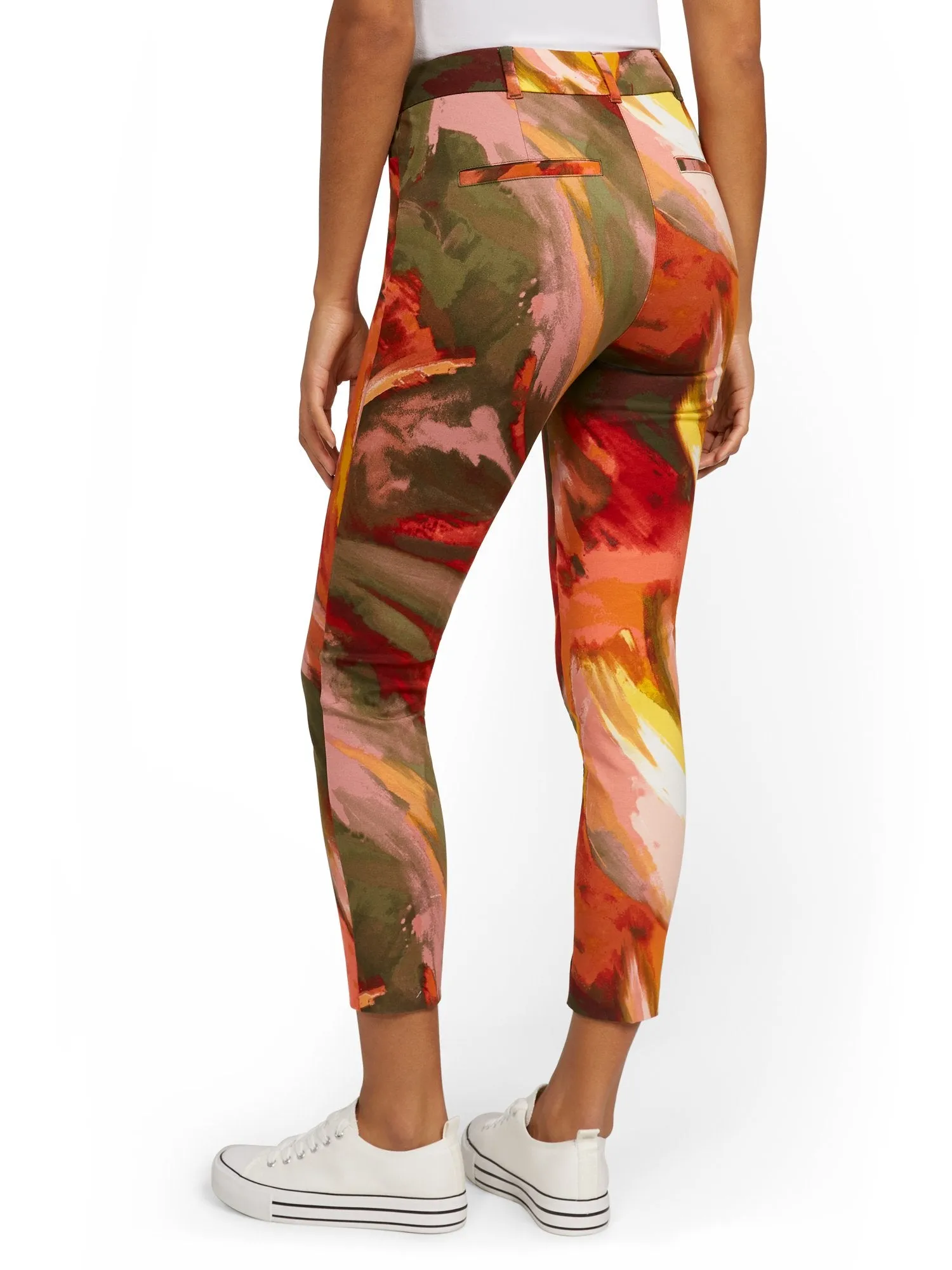 Tall Audrey High-Waisted Ankle Pant - Hazy