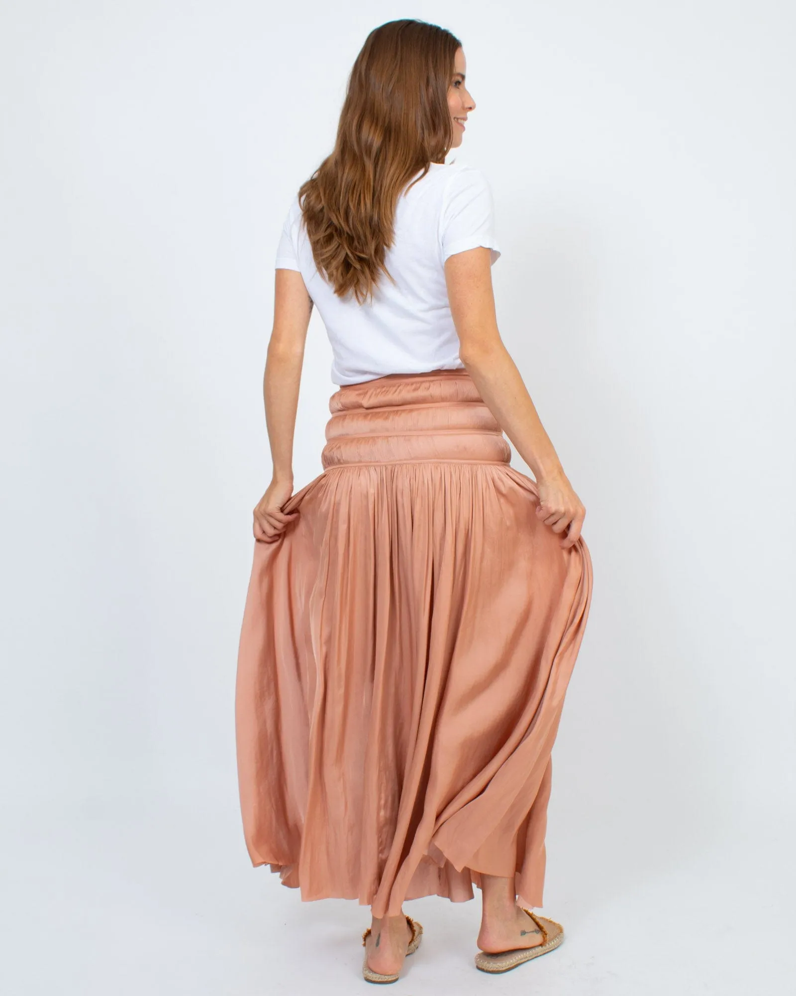 Tiered Banded Skirt