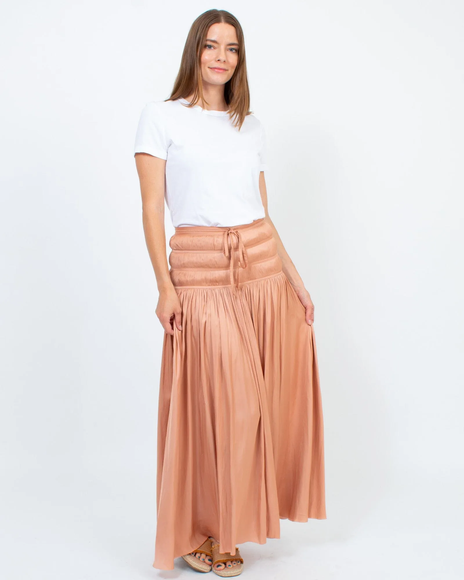Tiered Banded Skirt