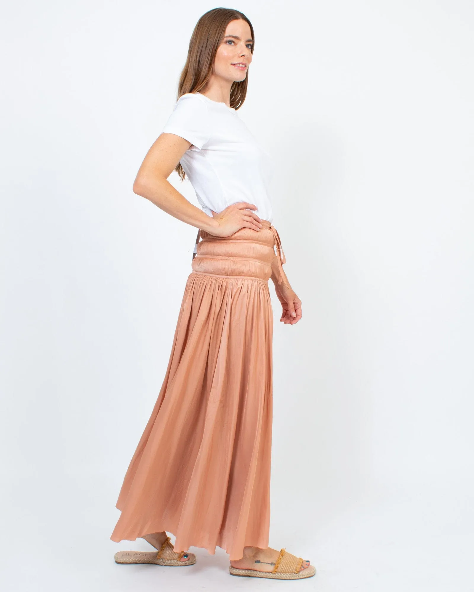 Tiered Banded Skirt