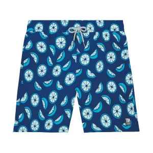 TOM & TEDDY - Men's Shorts  (Ocean Blue Citrus)