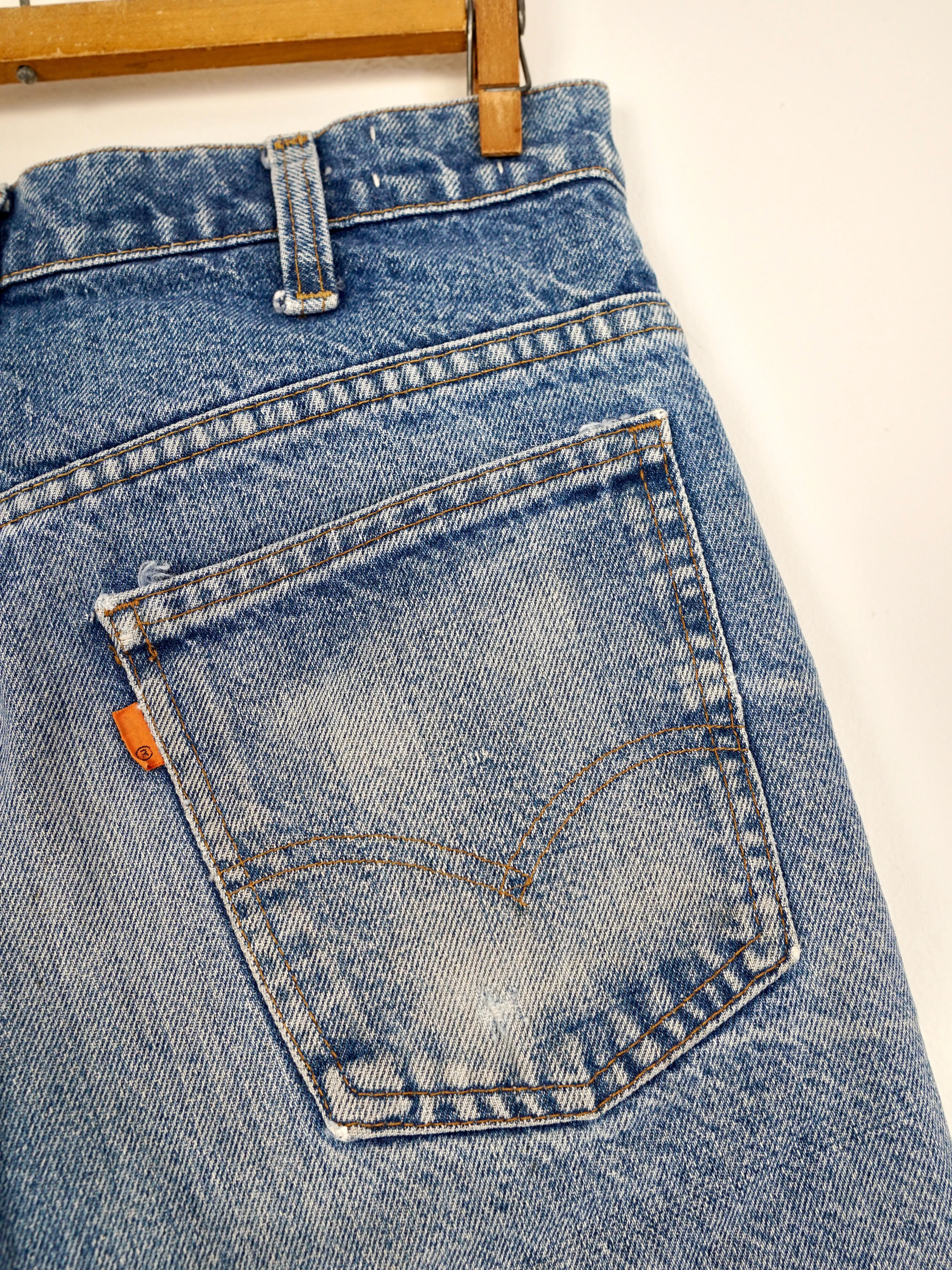 Vintage Levi's Denim Cut Off Jean Shorts - 28" Waist