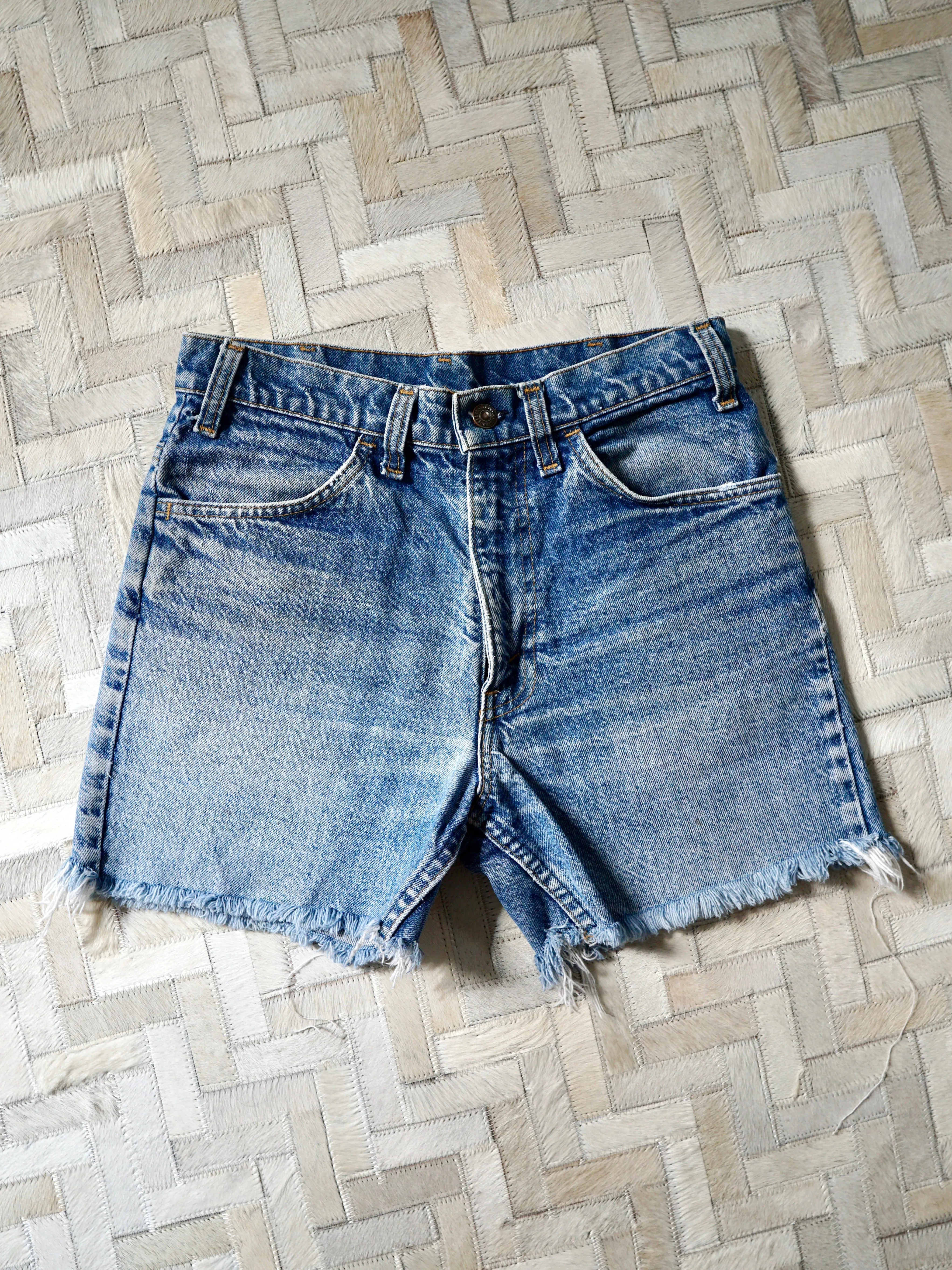Vintage Levi's Denim Cut Off Jean Shorts - 28" Waist