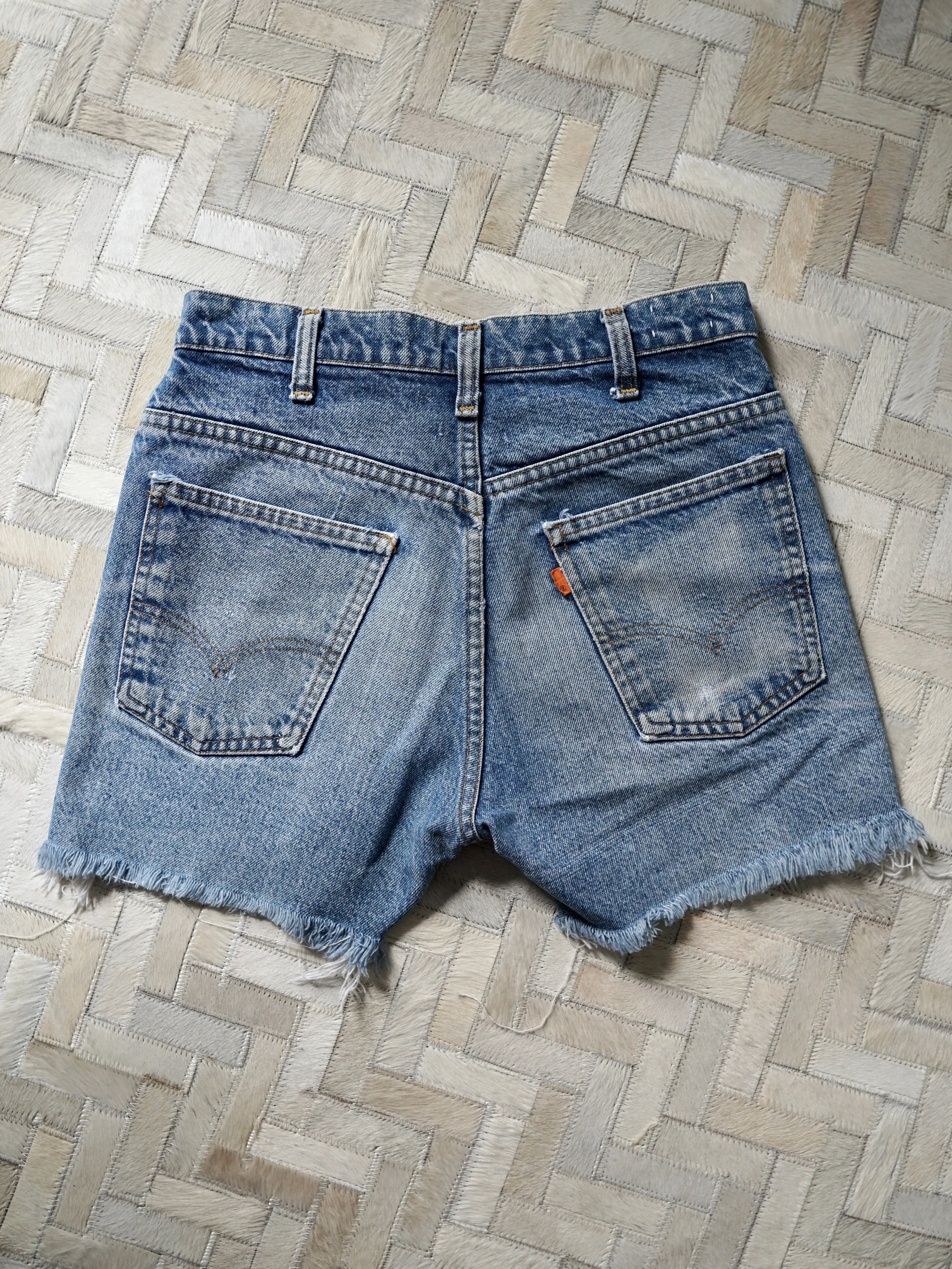 Vintage Levi's Denim Cut Off Jean Shorts - 28" Waist