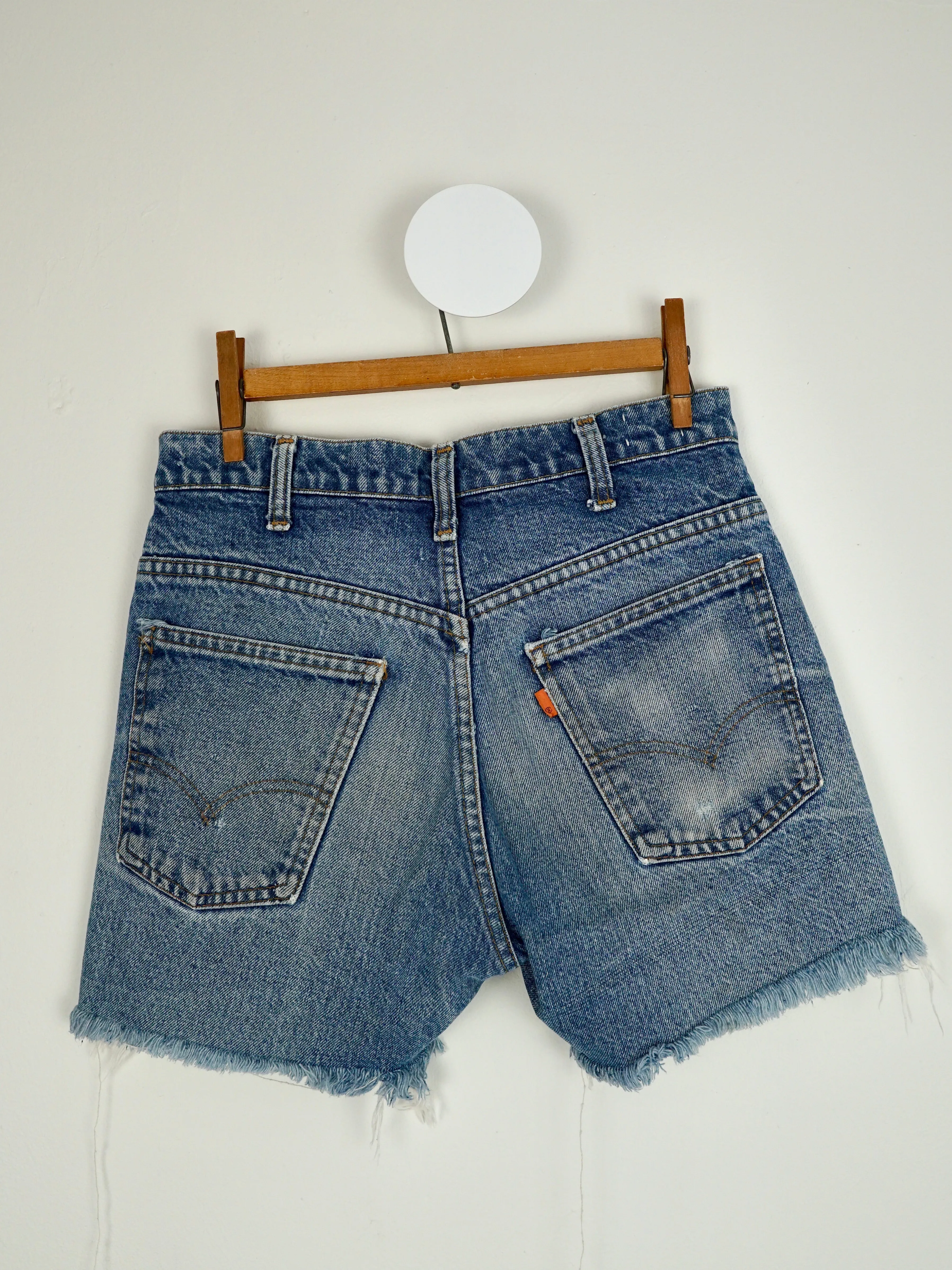 Vintage Levi's Denim Cut Off Jean Shorts - 28" Waist