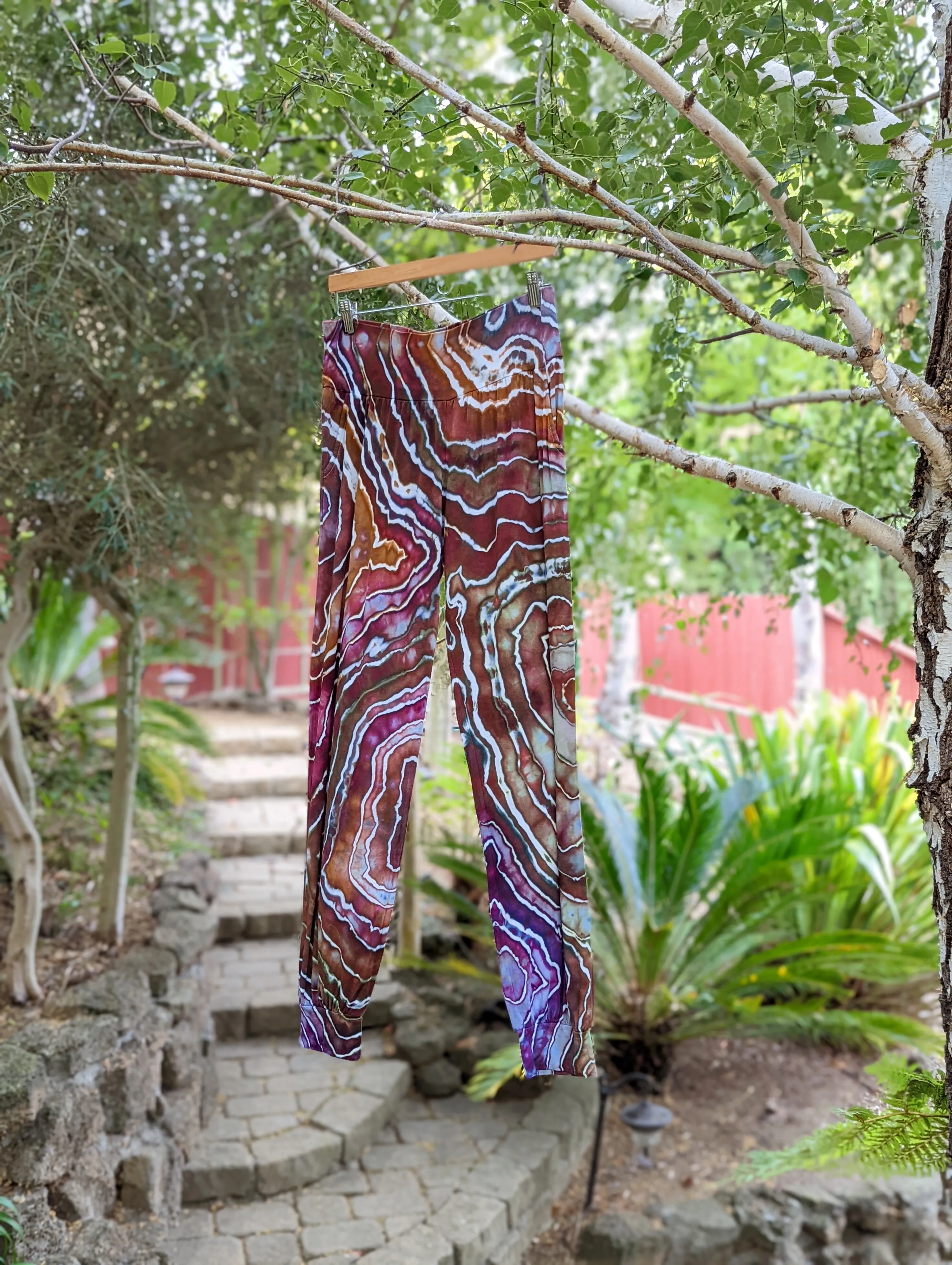 Women's Large Harem Pants in 'Autumn Grove'