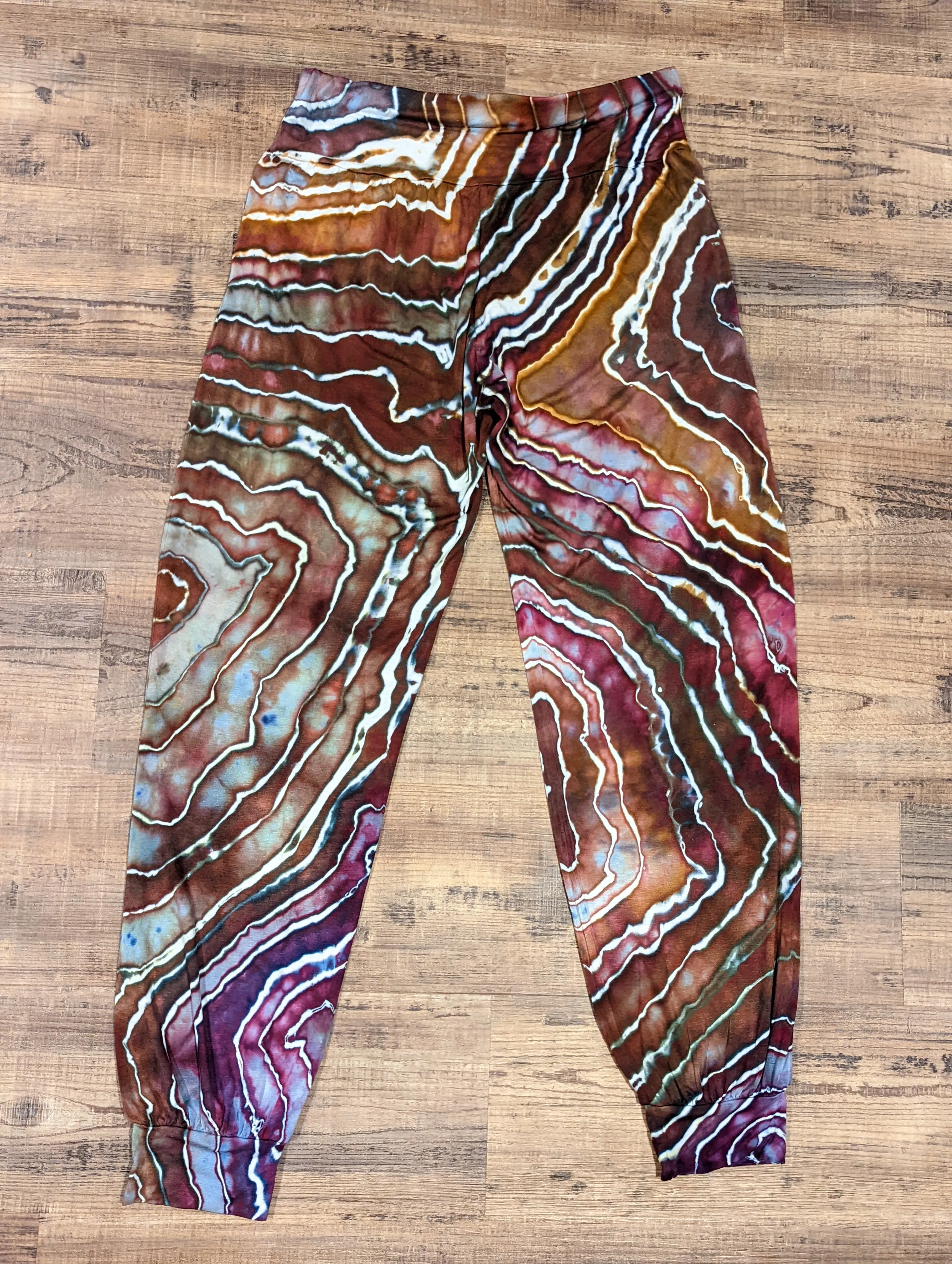 Women's Large Harem Pants in 'Autumn Grove'