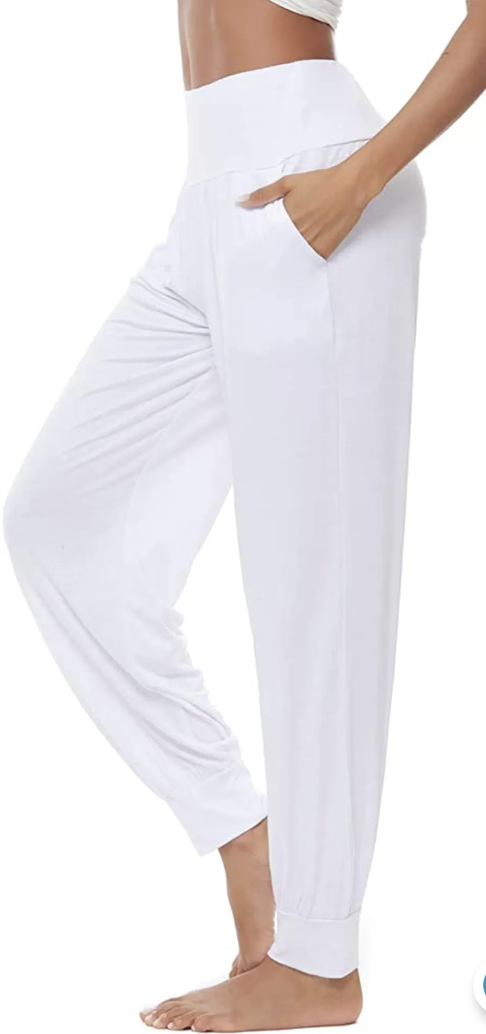 Women's Large Harem Pants in 'Autumn Grove'